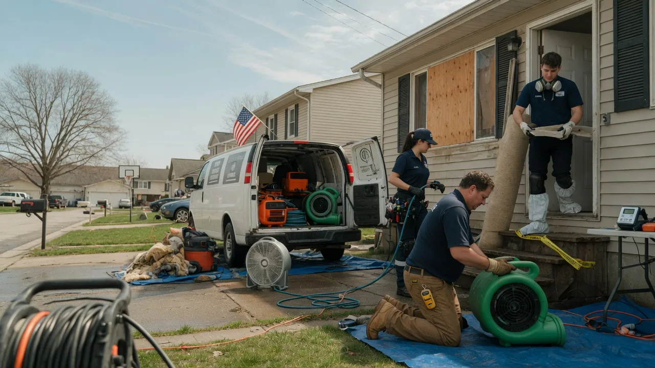 Water Damage Restoration in Grace, MS near me